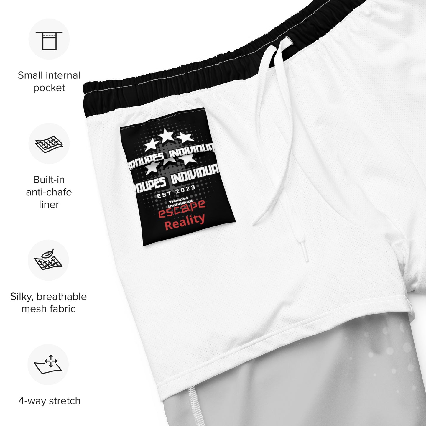 Troupes Men's Swim Trunks
