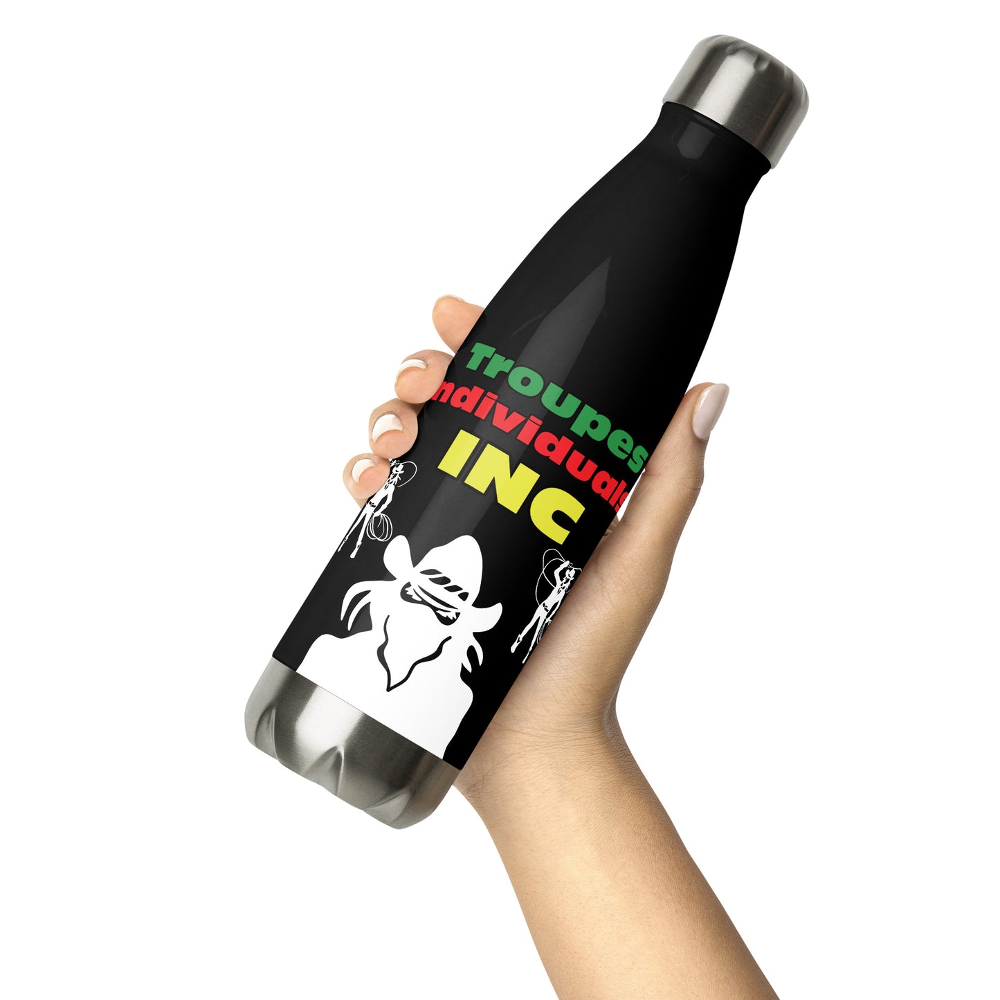 Troupes Stainless Steel Water Bottle