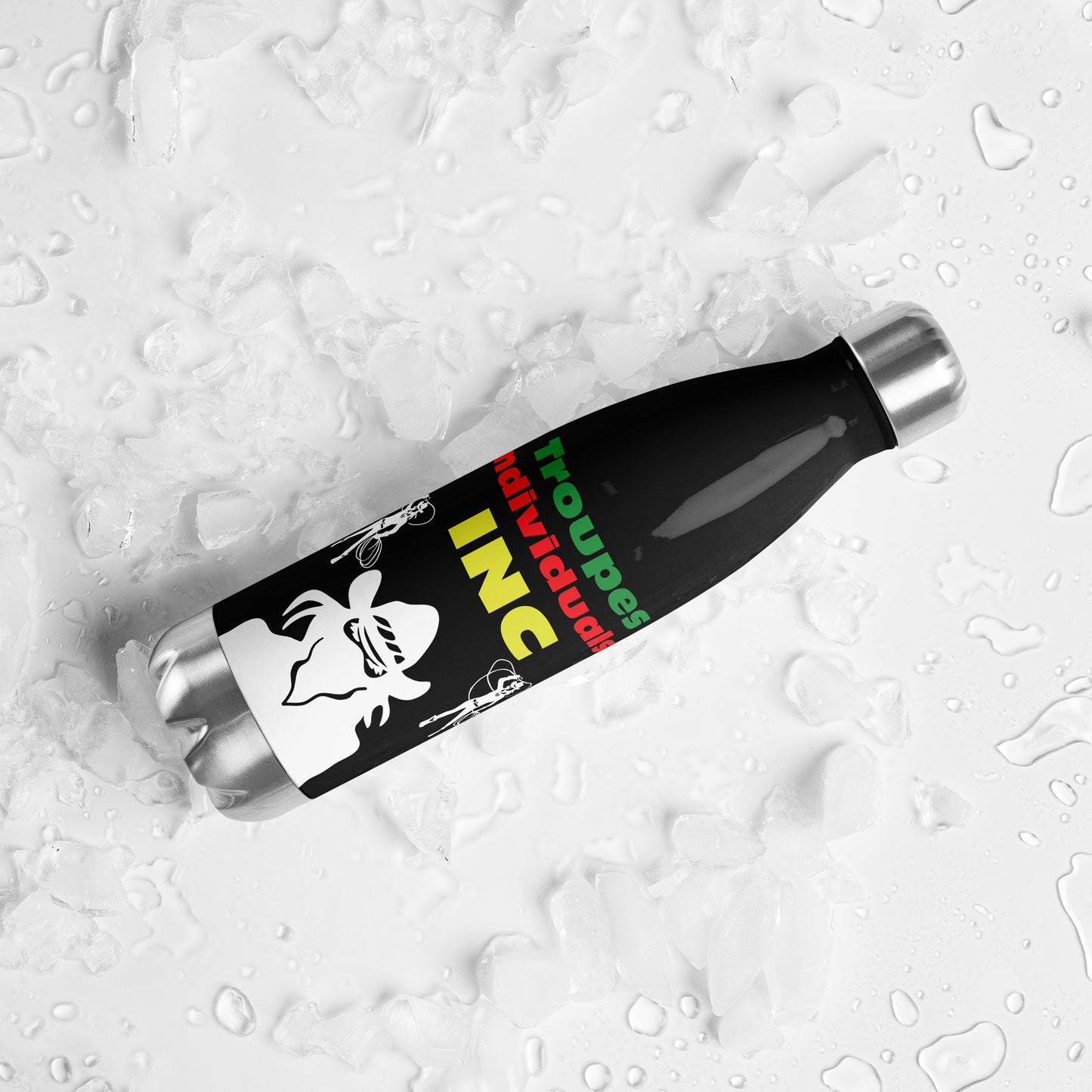 Troupes Stainless Steel Water Bottle